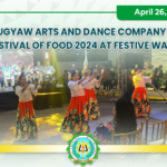 The Hugyaw Arts and Dance Company, joins FESTIVAL OF FOOD 2024 with a theme “A celebration of Ilonggo Gastronomy Excellence” held at Festive Walk.