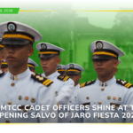 ST-MTCC Cadet Officers at the Opening Salvo of Jaro Fiesta 2026