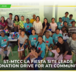 ST-MTCC LA FIESTA SITE LEADS DONATION DRIVE FOR THE ATI COMMUNITY